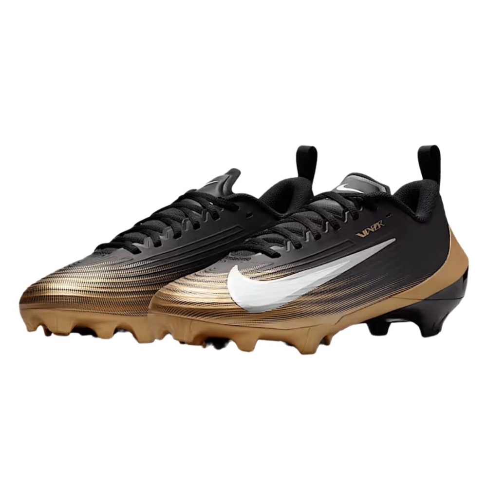 Nike Vapor Football Cleats black and gold